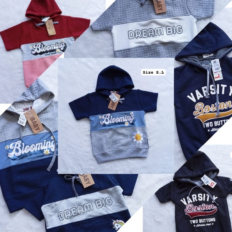 Kaos Anak 1-3 th Hoodie Polo Baby Mix Original Ramayana