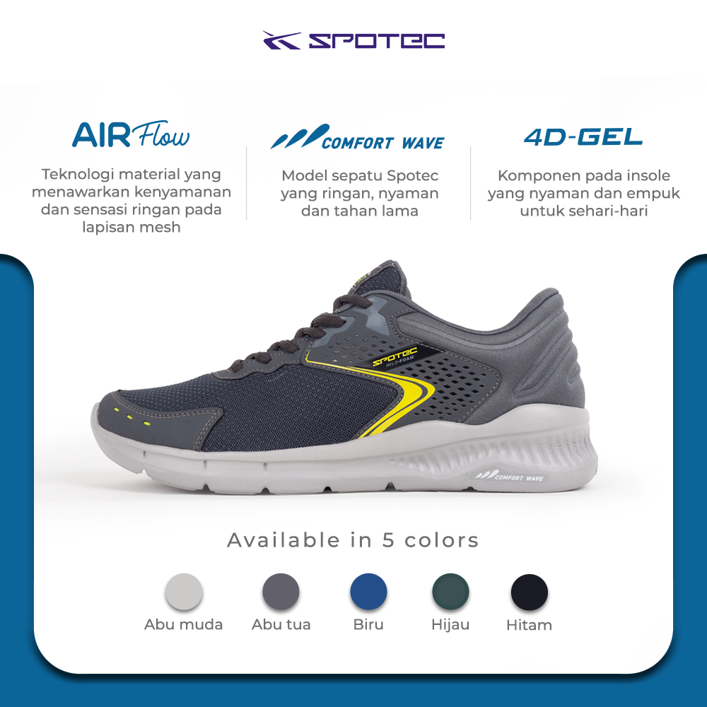 Sepatu Pria / Sepatu Running / Spotec / Blitzer