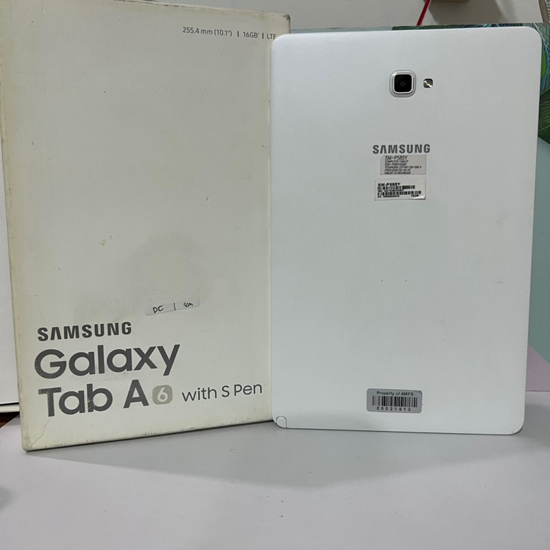 SAMSUNG GALAXY TAB A 6 with S pen 3/32GB SECOND FULLSET