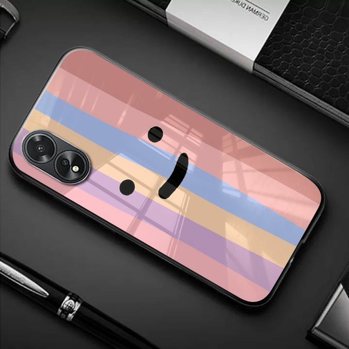 Case oppo A38 - Case oppo A38 - Silikon oppo A38 - Case lucu oppo A38 - Softcase kaca Oppo A38 (GC11