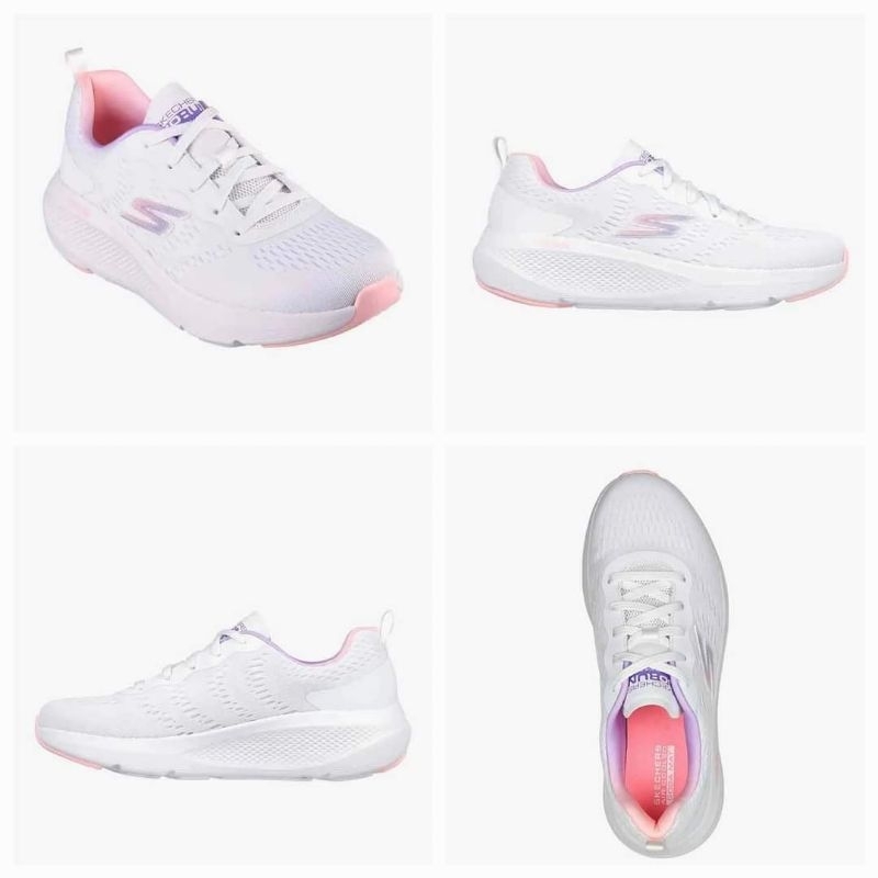 100%Original Sepatu Skechers Go Run Elevate Wanita - Putih Kode Produk : SKE128334WML11