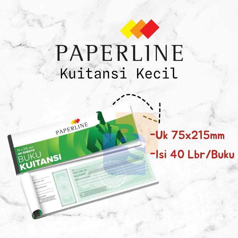 

Buku Kuitansi Kecil PAPERLINE | Kwitansi Kecil