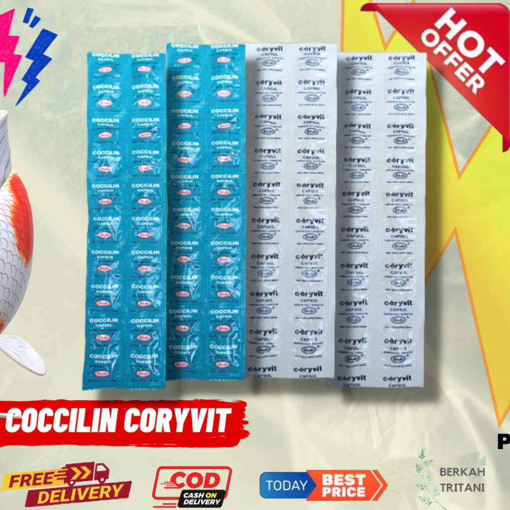 Coccilin Coryvit capsul 10 kapsul wonder