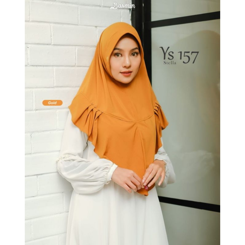Ys 157//Bergo Yasmin// Bergo Instan Yasmin//Yasmin Hijab//Hijab Yasmin Terbaru