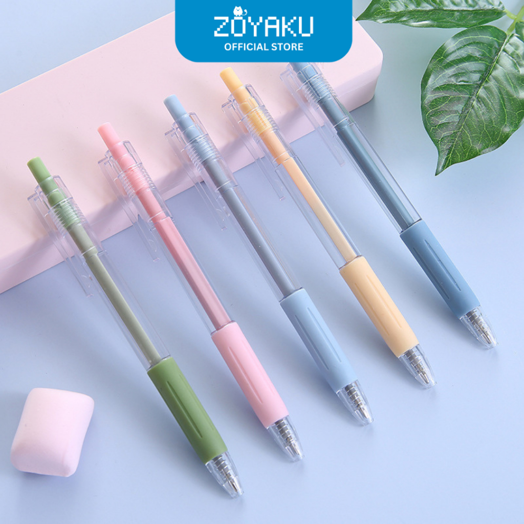 

Pena Pulpen Tulis Warna Warni Transparan Cetekan Gel Pen STY7026