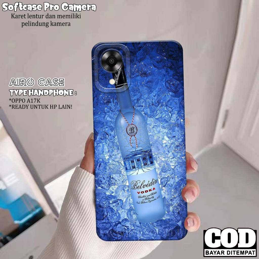 Case Oppo A17K - Softcase Oppo A17K - Softcase Pro Camera - AIRO CASE - Case Tpu - Casing Oppo A17K 
