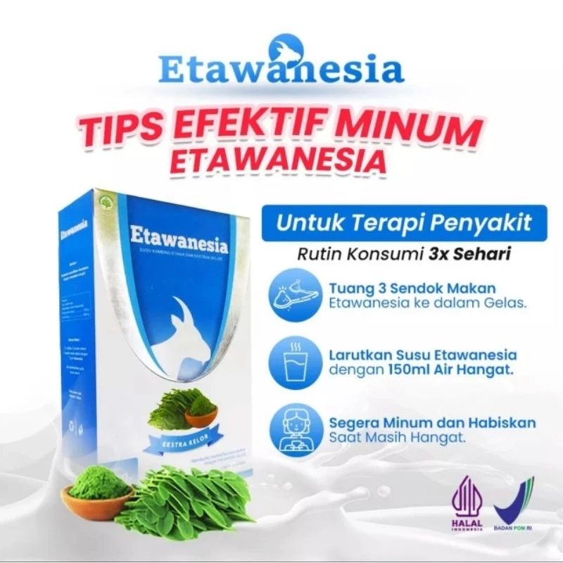 ETAWANESIA Susu Kambing Etawa Biru Atasi Masalah Pernafasan dan Tulang