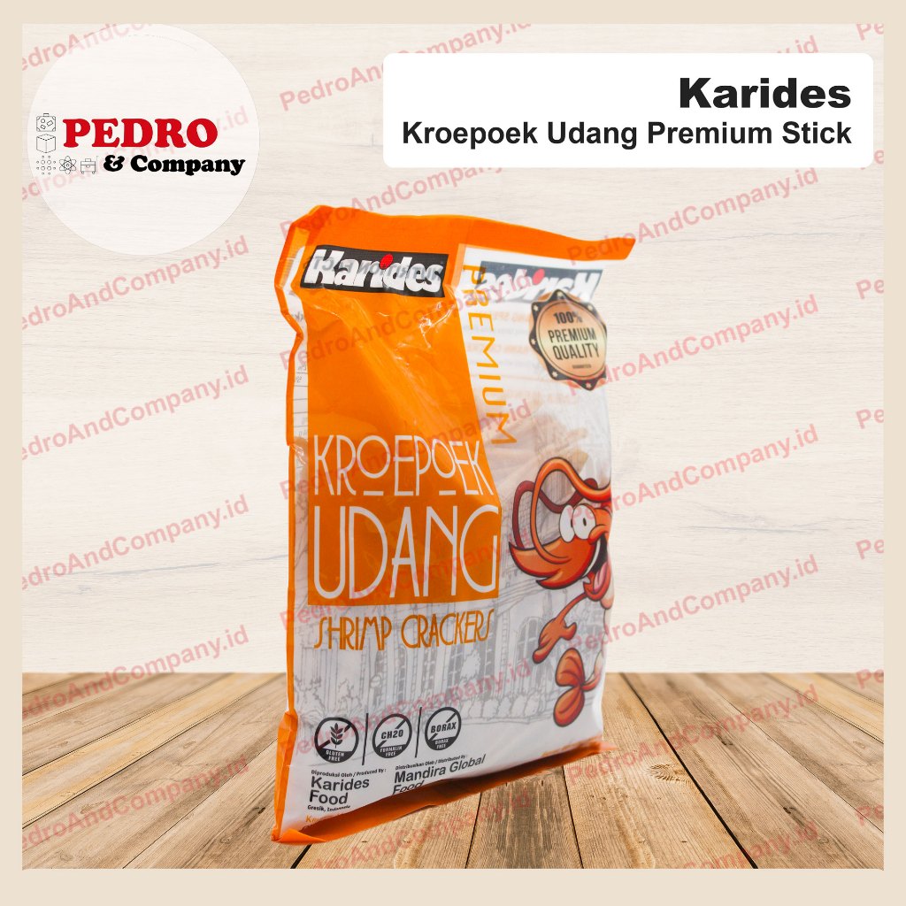 

Karides Kroepoek Udang STICK krupuk shrimp crackers 350 gram mentah