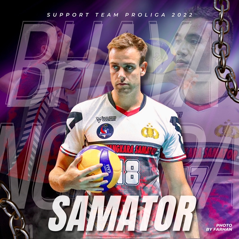 JERSEY LATIHAN BHAYANGKARA SAMATOR - Proliga 2022