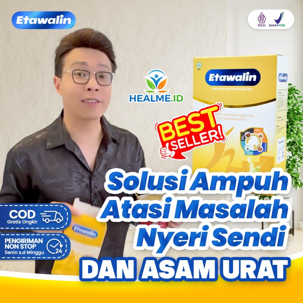 

- Nyeri Tulang Dan Sendi Susu Kambing Etawa - 100% Original Resmi BPOM Dan Halal MUI Healme.id