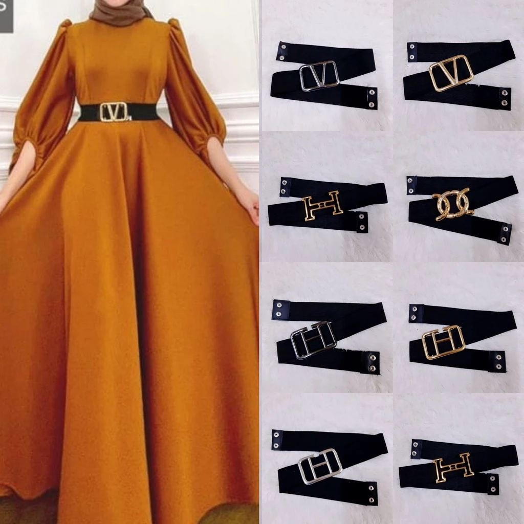 Belt karet/gesper/ikat pinggang Fashion wanita