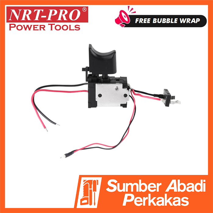 NRT-PRO Switch DC 330 Saklar Mesin Bor Cordless Drill 12V Tangan Baterai Batre PCB DC330 HD 330HD