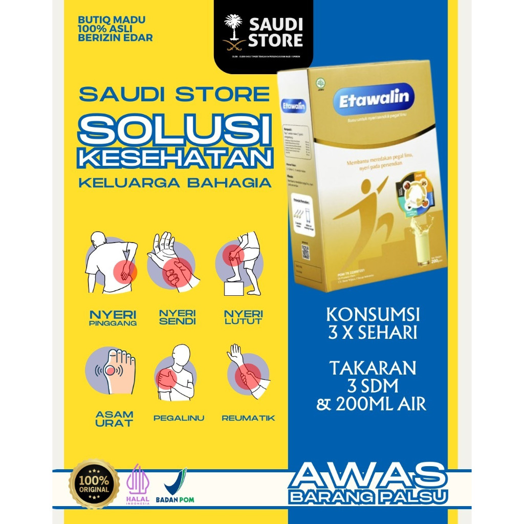 

Susu Etawalin Asli Original Susu Untuk Asam Urat Rheumatik Nyeri Sendi dan Tulang