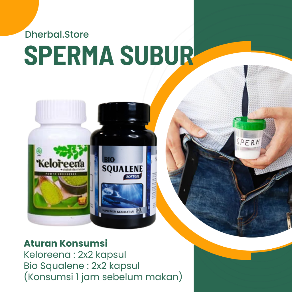 Bio Squalene, Obat Penyubur Sperma, Obat Penyubur Air Mani, Obat Pengental Sperma, Obat Sperma Cair,