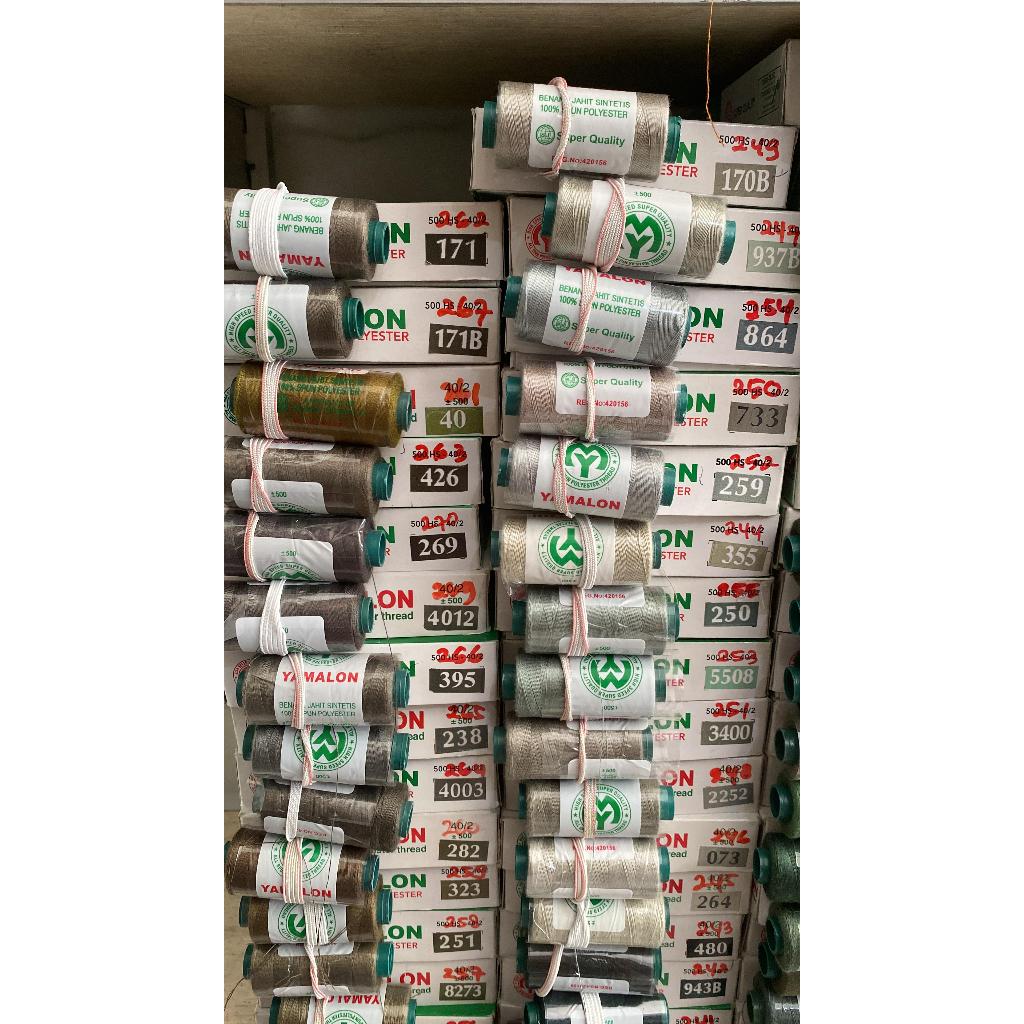 Benang Jahit Yamalon 500 Yard Warna Lengkap (Part 12)