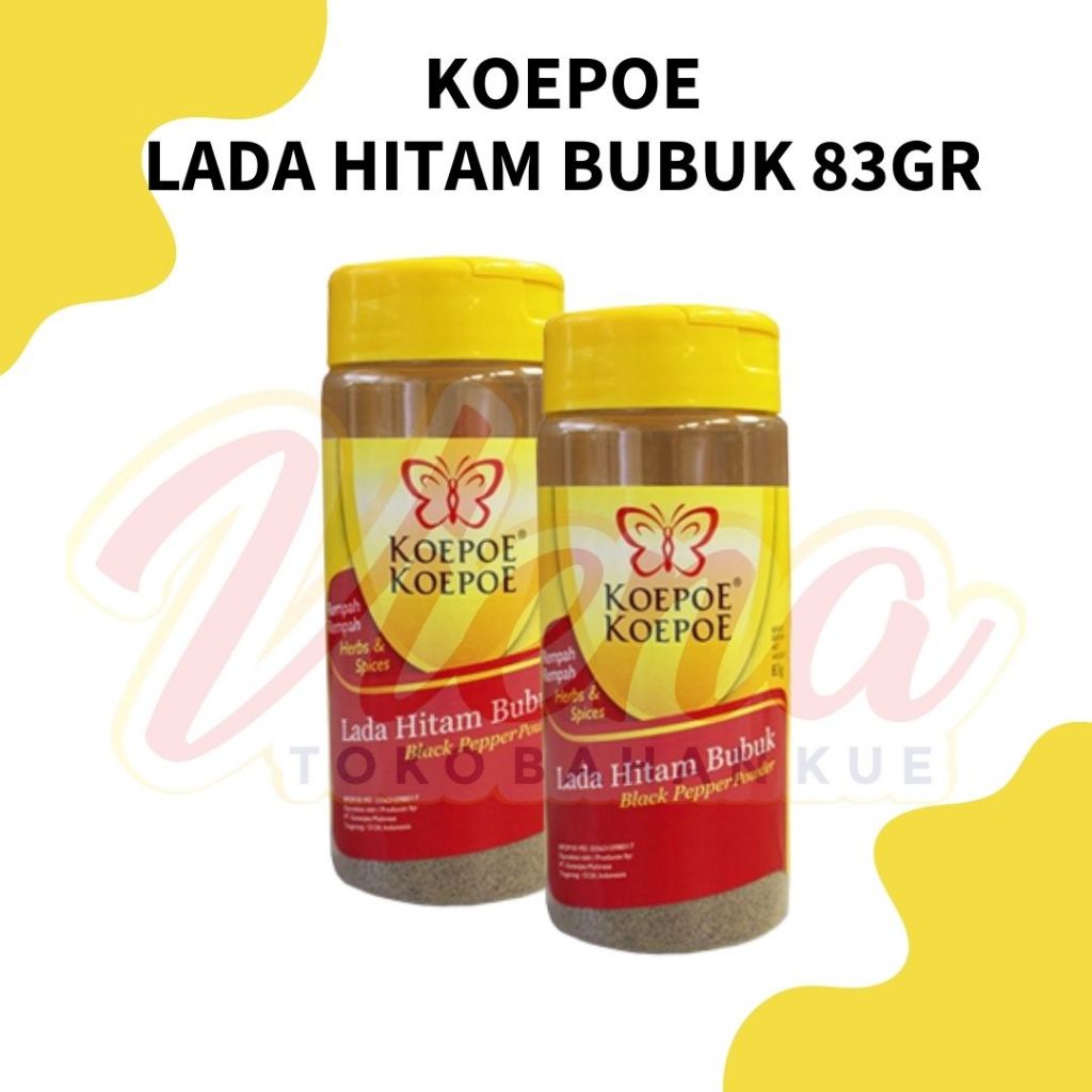 

Koepoe Lada Hitam Bubuk 83gr / Black Pepper Powder