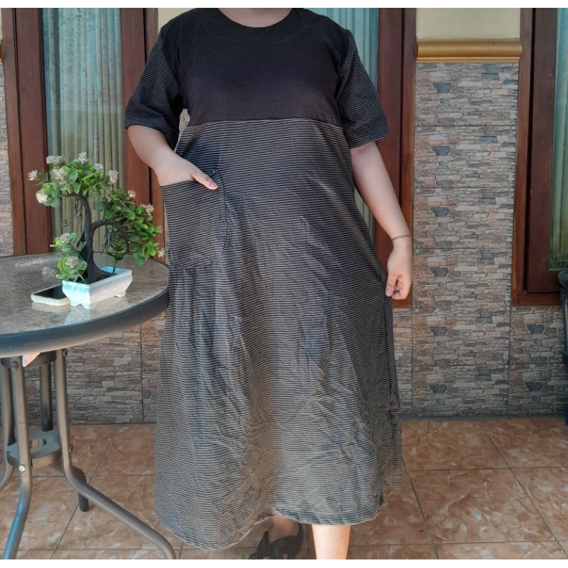 daster strip besar remaja/daster remaja/daster santai/daster pantai