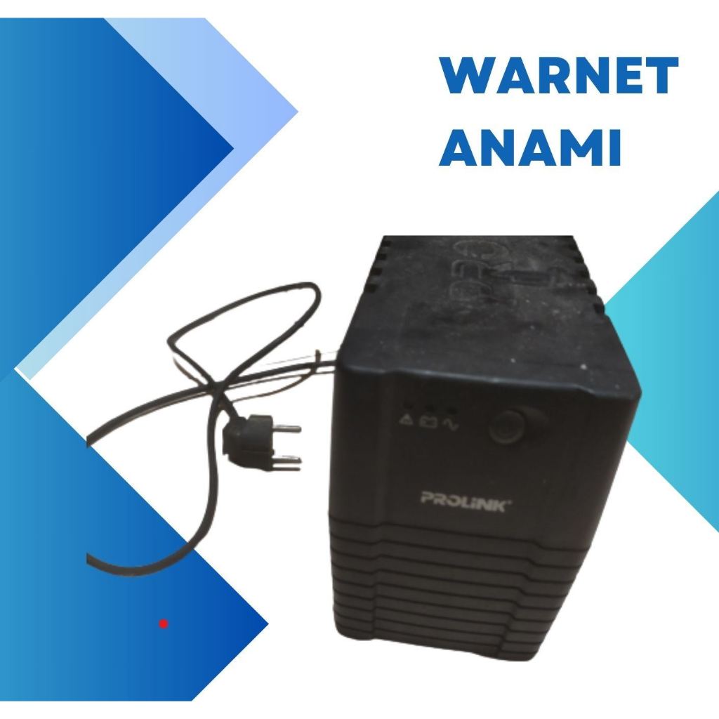 UPS Prolink 650 VA dalam keadaan rusak