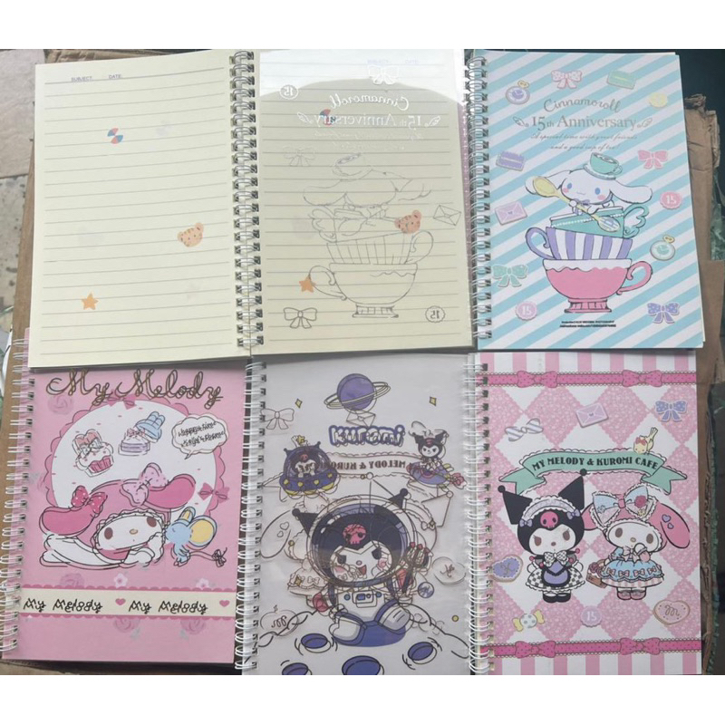 

Buku tulis A5 buku notebook karakter buku fancy spiral
