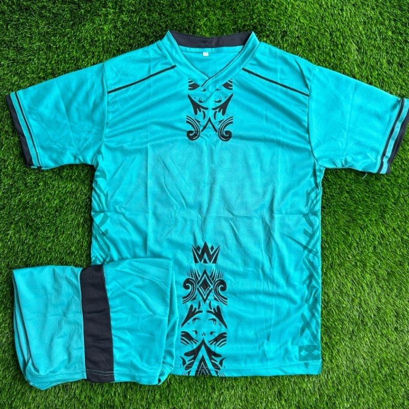 (BISA COD) SETELAN FUTSAL BATIK DAYAK TOSCA JERSEY BOLA JERSEY FUTSAL BAJU VOLLY