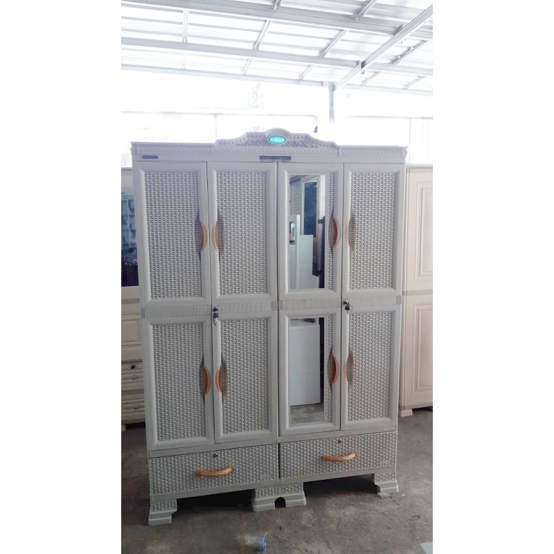 LEMARI PLASTIK NAPOLLY 4 PINTU
