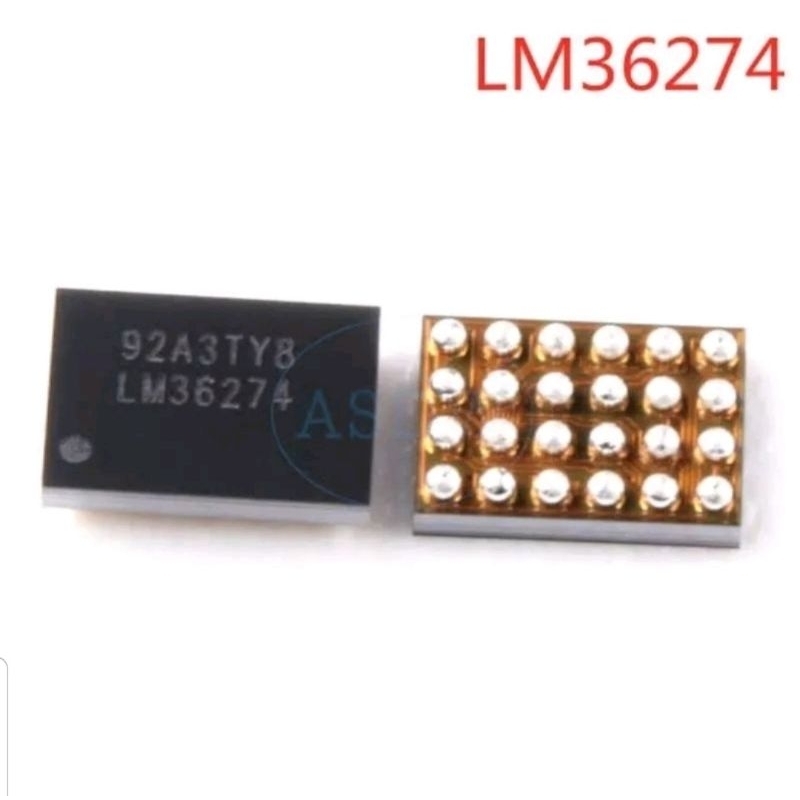IC LAMPU LM36274 XIAOMI REDMI NOTE 8