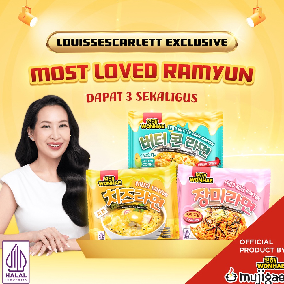

1.1 FLASH SALE [Louisse Scarlett Exclusive] Most Loved Ramyun Wonhae