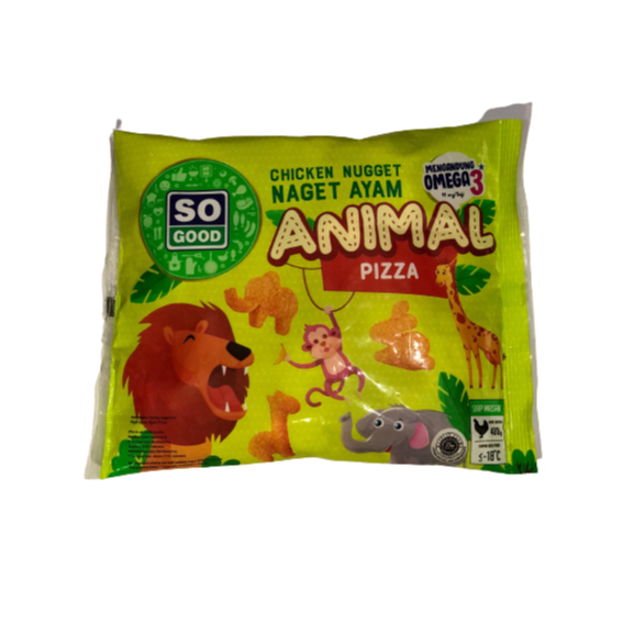 

SO GOOD Nugget Ayam Bnetuk Animal 400gr