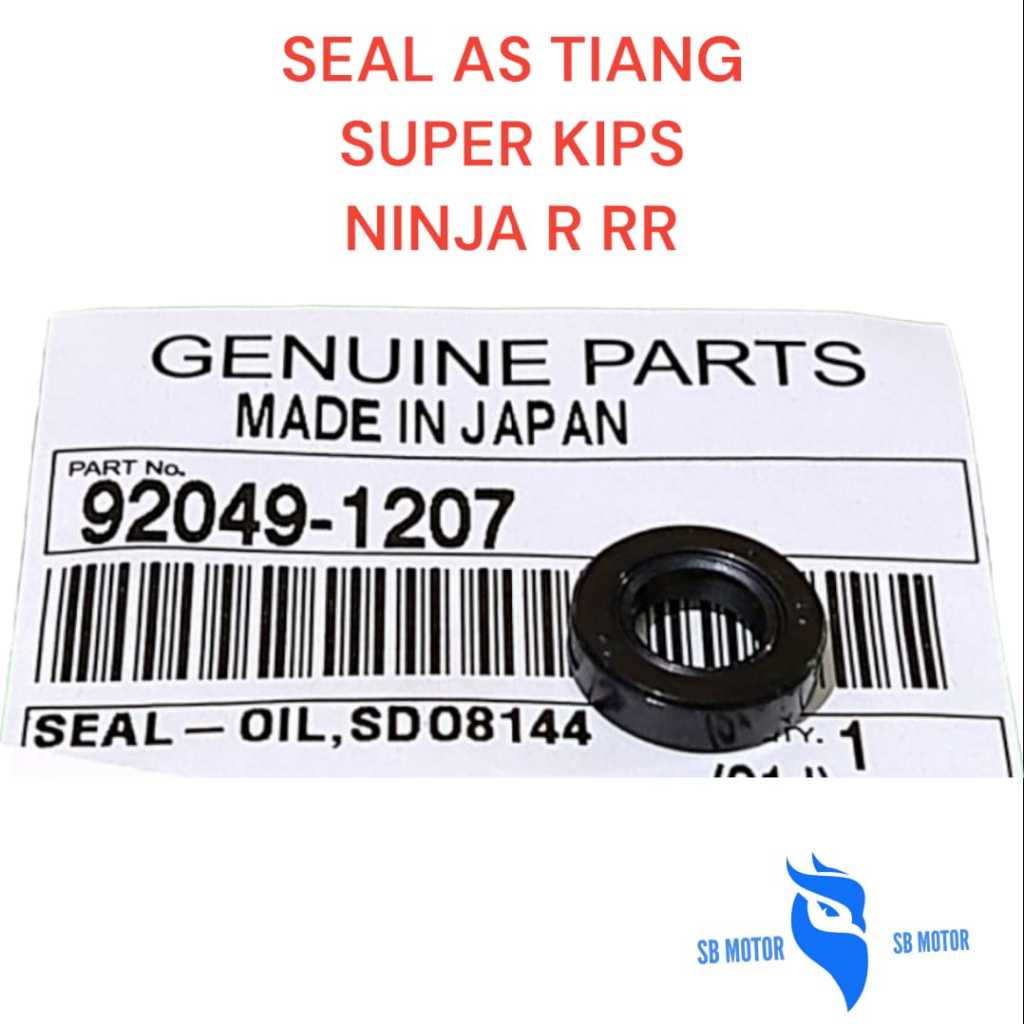 SEAL AS TIANG SUPER KIPS NINJA RR 92049-1207 ASLI KAWASAKI