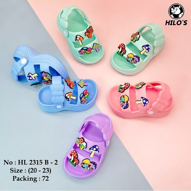 Sandal Anak Perempuan Terbaru Sandal Baby Tali Belakang Nyaman Umur 0 sampai 2 Tahun