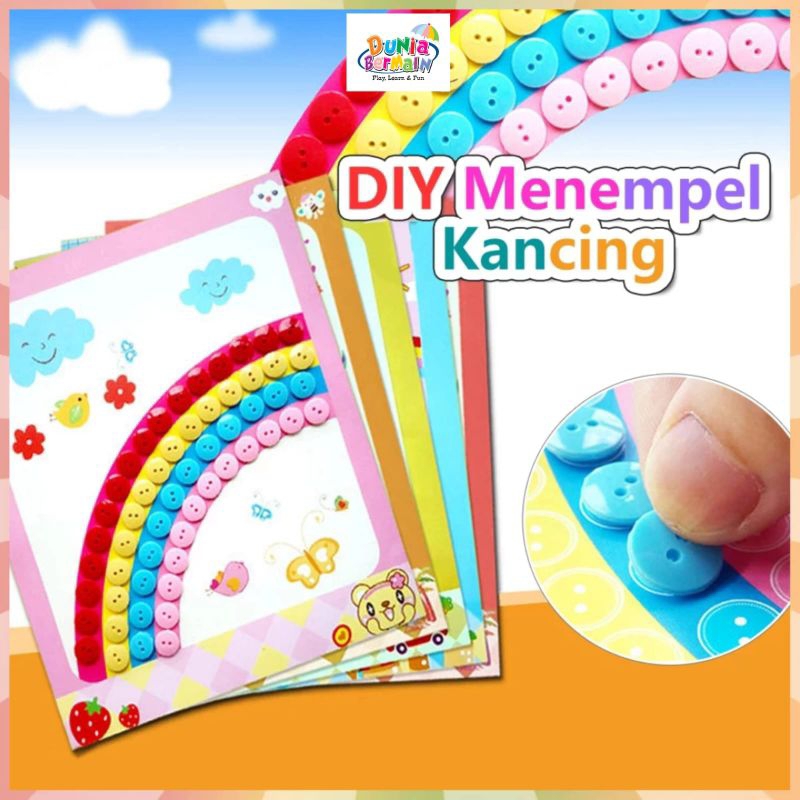 

Diy Big Painting Button Stiker