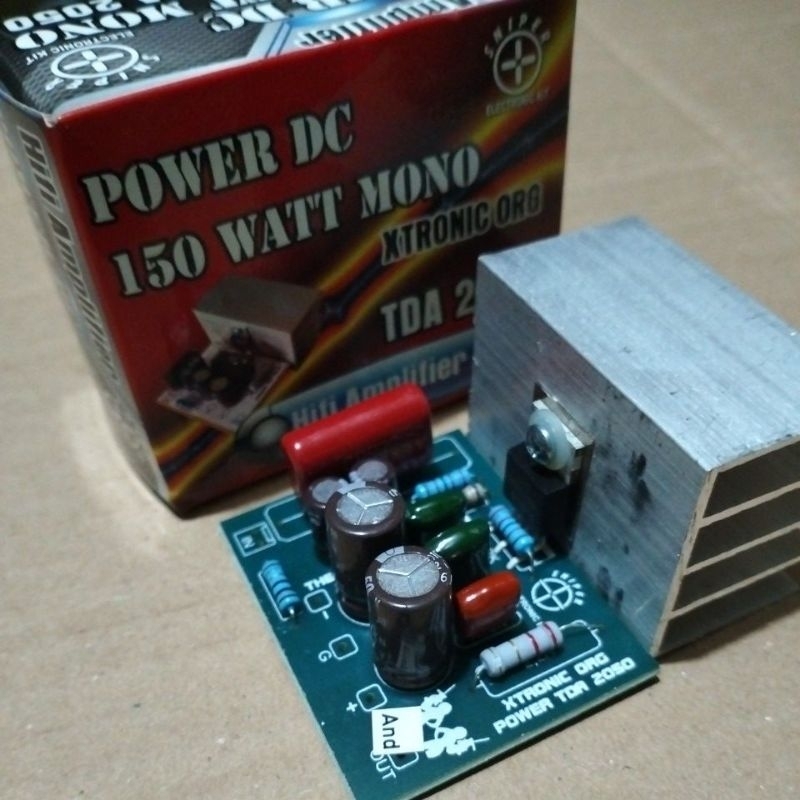 power DC 150w mono x tronic TDA2050 HIFI amplifier
