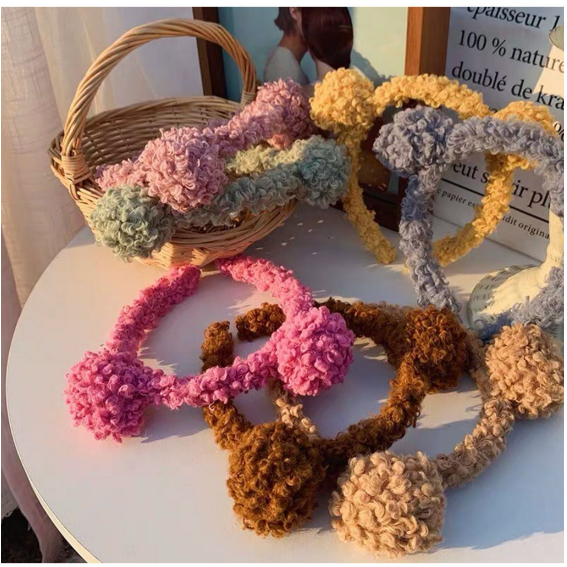 [FAFAFA] Bando Motif Telinga Bear Korea / Bando Import Korea