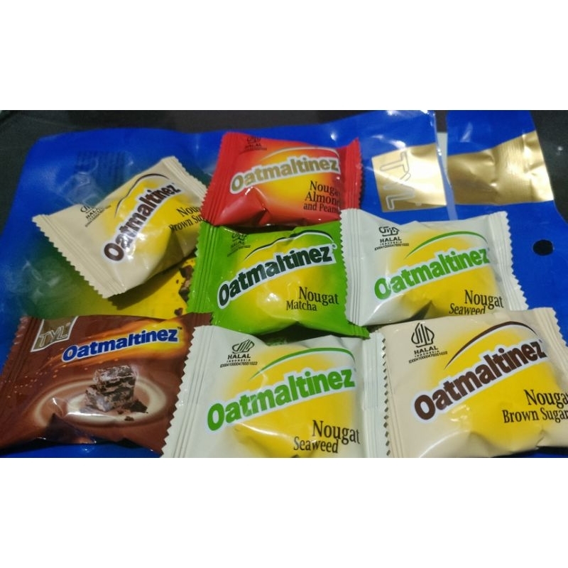 

Maknyuss1 Tyl Oatmaltinez Nougat Aneka Rasa 200 Gr