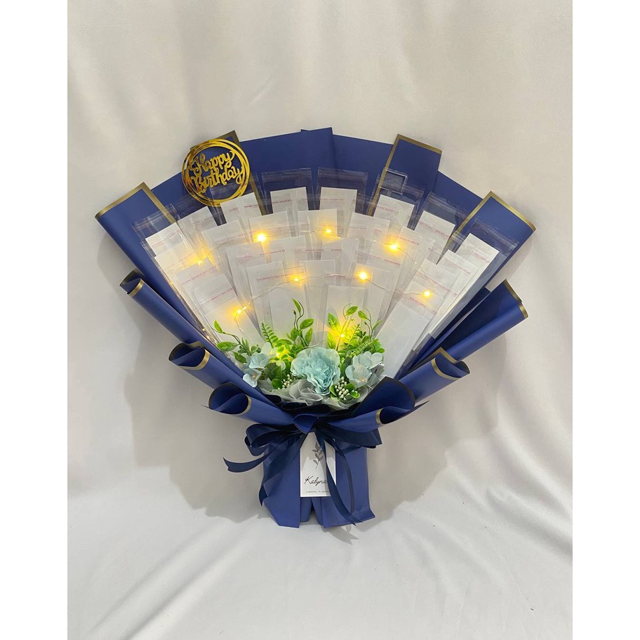 

(ORIGINAL) Tambahan - Lampu LED kedip kawat 1m ( Warm White )