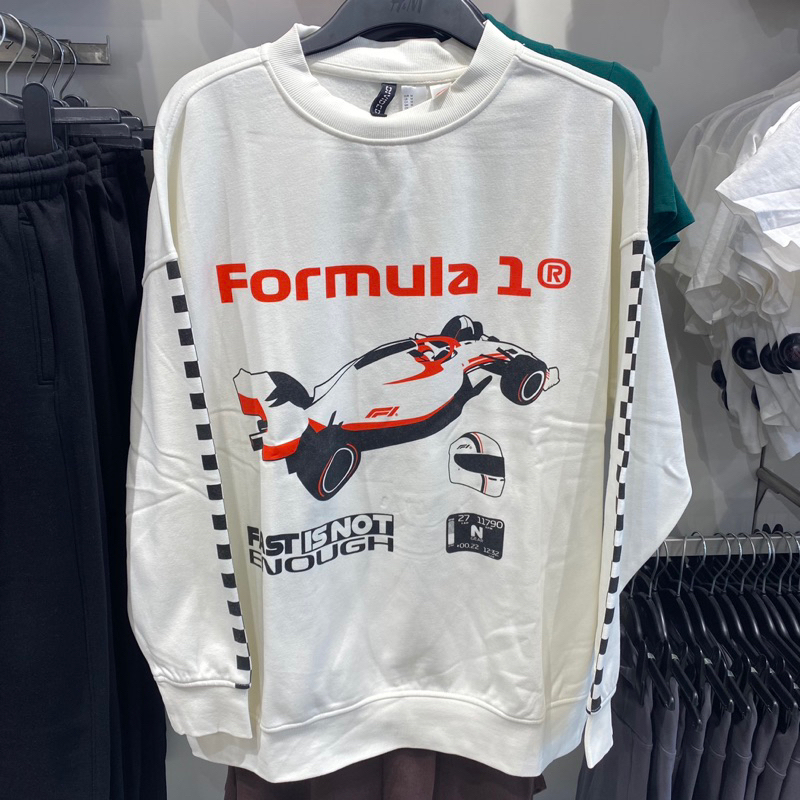 Oversize Sweatshirt Formula 1 x H&M Original Store