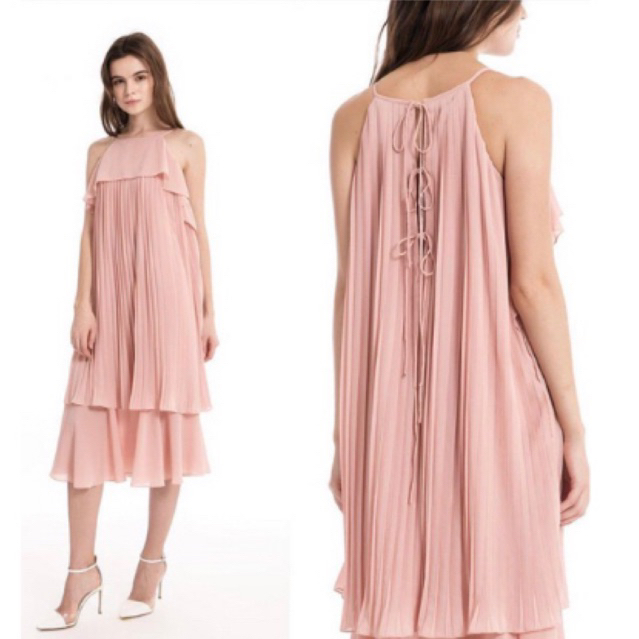 Preloved M by Mischa Dusty pink Contagem dress size S