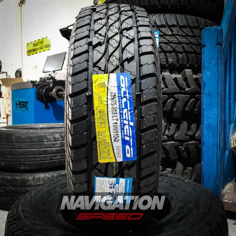 Ban Semi Cangkul 235 75 R15 Merek Accelera A/T Bukan Achilles 235/75 R15