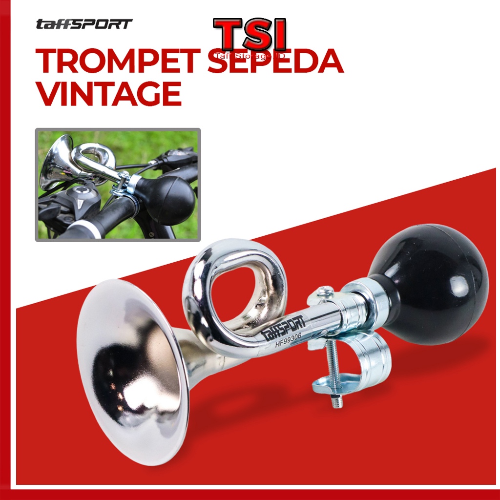 [Taff Storage.ID] TROMPET SEPEDA TaffSPORT Bel Trompet Sepeda Trompet Jualan Pakai Sepeda Vintage - 