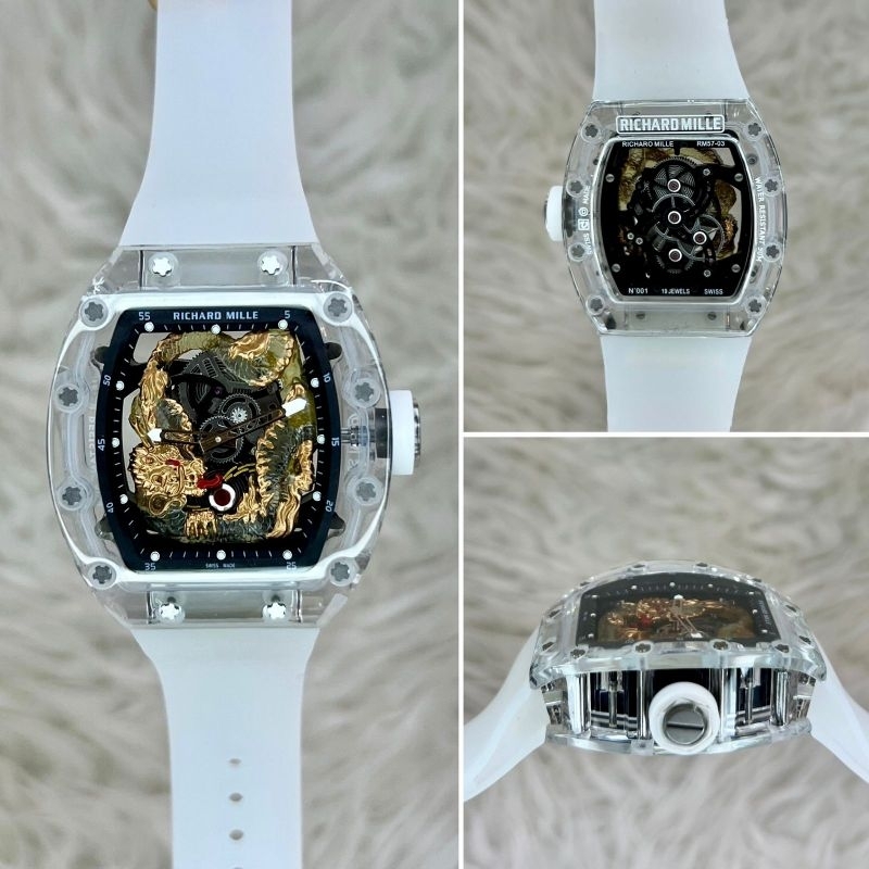 Jam tangan Automatic Swiss RM 57-03 Dragon Sapphire Will Pan