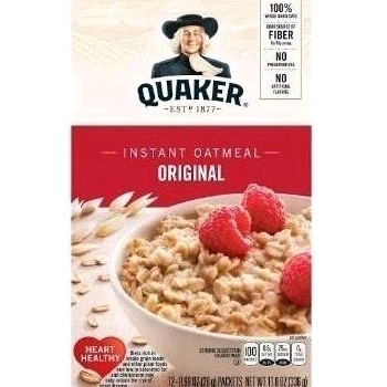 

Quaker Instant Oatmeal Original 336gr - From Usa