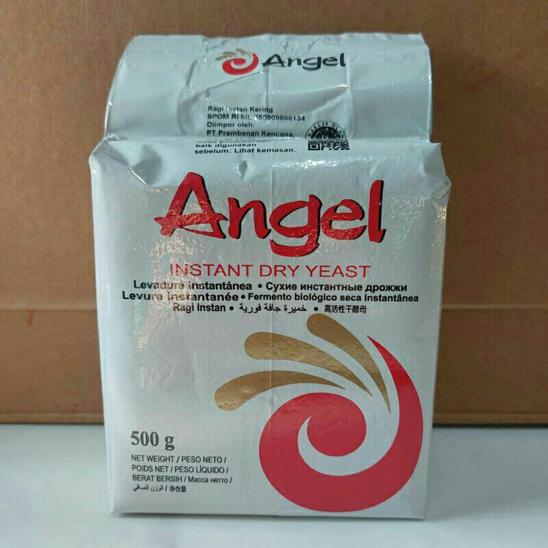 

Pengembang Roti/Ragi Angel Instant Dry Yeast/Ragi Instan Kering Proofing 500gr & Repack 100gr