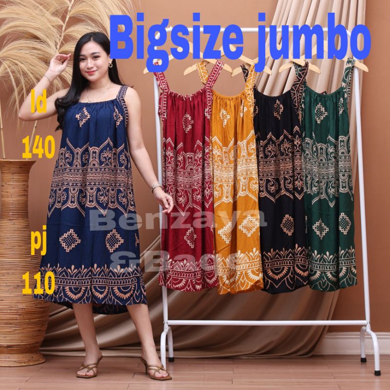 FLZ Daster Kekinian Busui Jumbo Baju Tidur Yukensi Ld 140