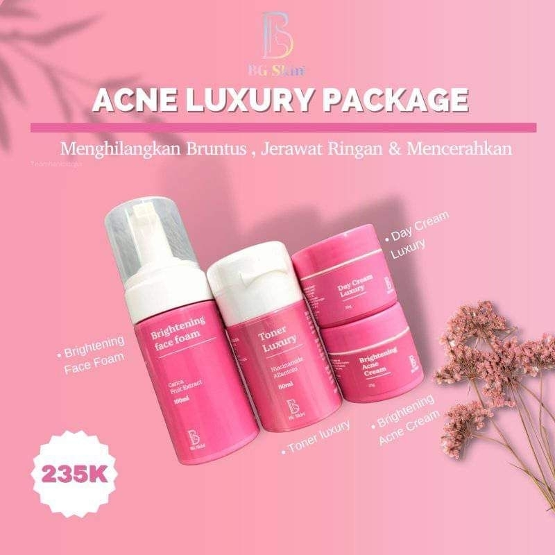 Bg skin beauty glow paket Bg skin paket luxury paket Acne  Ultimite