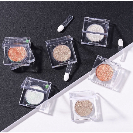 ❤LOLA❤ HIGHLIGHTER | Eyeshadow Glitter Highlighter Contour Long Lasting Bronzer Lameila
