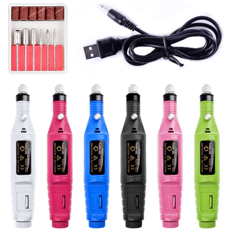 Paling Dicari.. Kikir kuku Gerinda listrik kabel USB untuk membentuk kuku dan merapikan kuku /Electr