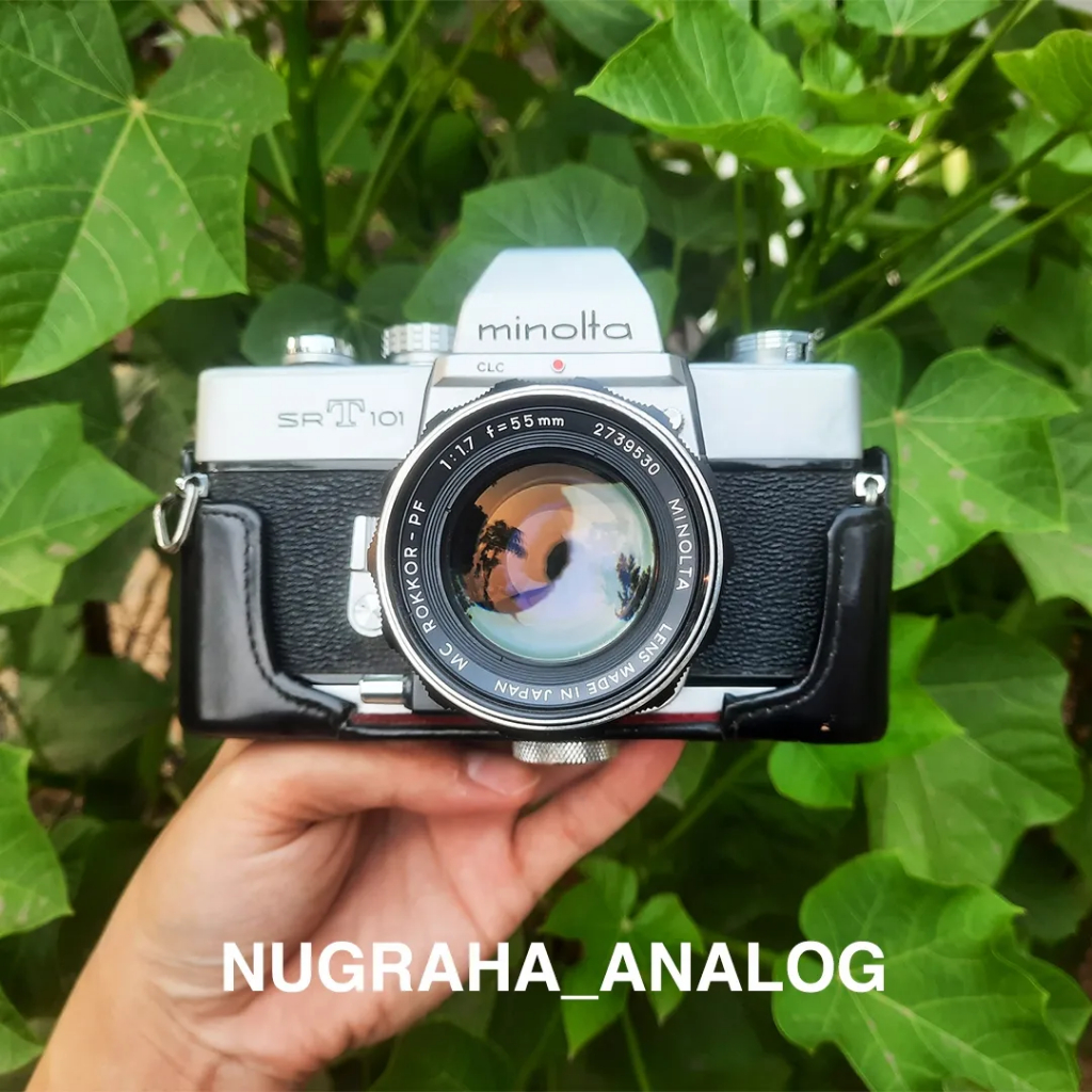Kamera Analog SLR Minolta SRT 101 With Lens