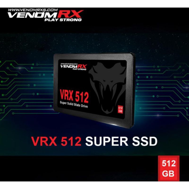 SSD VENOMRX 512GB SATA 2.5"