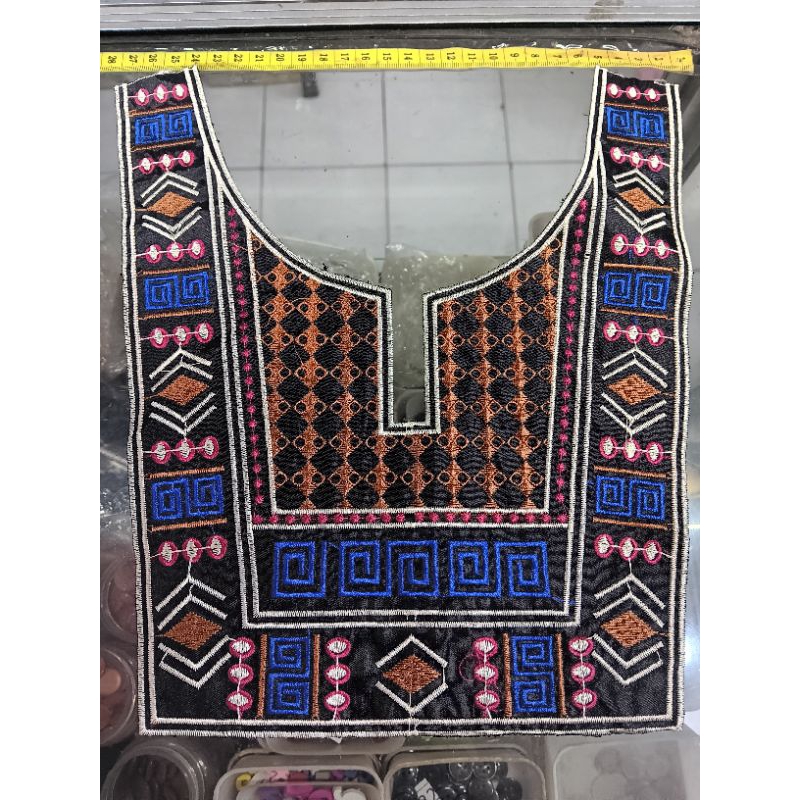 Aplikasi Kerah Leher, Renda Kerah