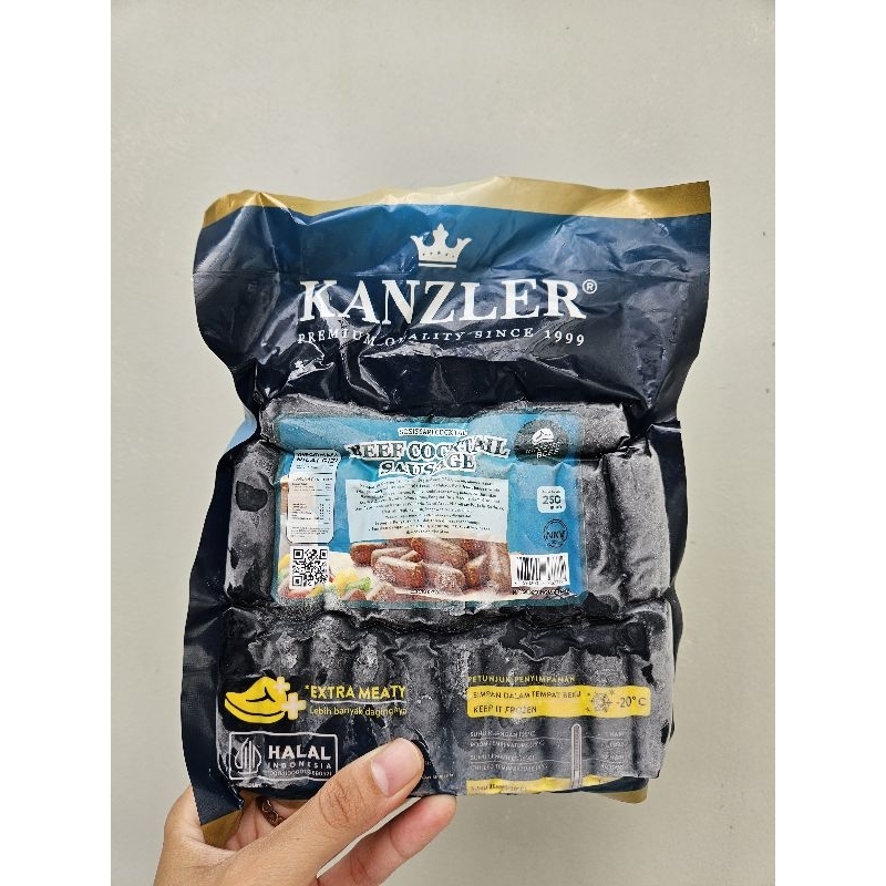 

Kanzler Sosis Cocktail 250 gr [PENGIRIMAN INSTANT ONLY]